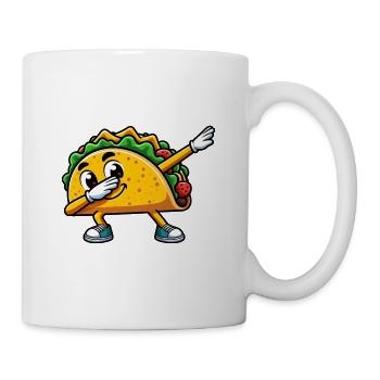 Taco Dabbing Fast Food Fun - Mug - white - Right