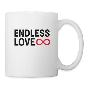 Amour sans fin Infinity Design - Mug blanc - blanc - Droite