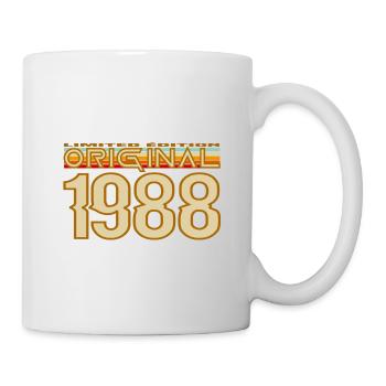 Originales Retro Limited von 1988 - Tasse - Weiß - Rechts