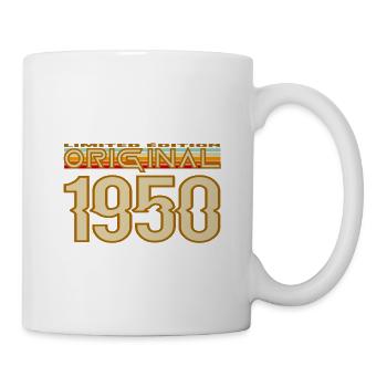Original 1950's Retro Print - Mug - white - Right
