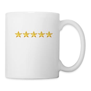 Five stars - Tasse - Weiß - Rechts