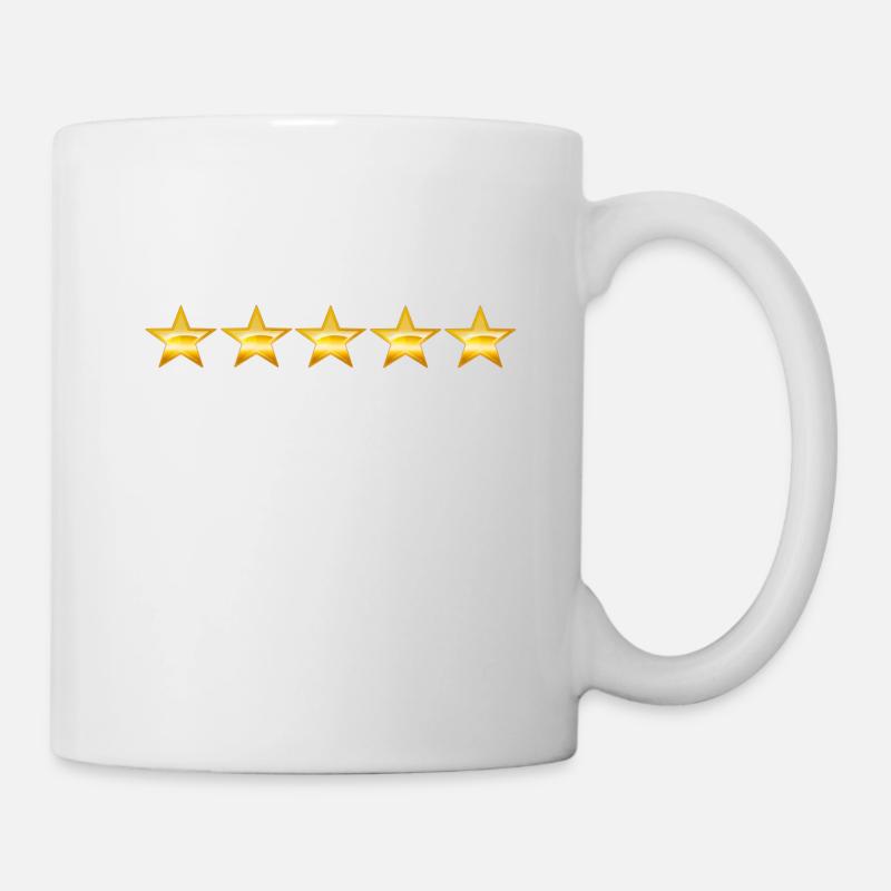 5 Etoiles - Mug blanc - blanc