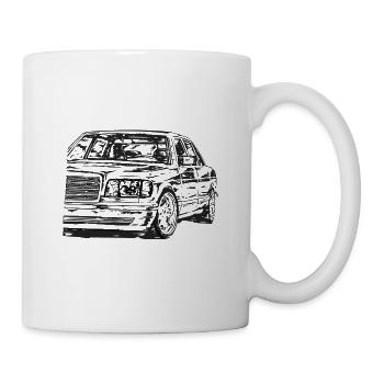 W126 sale style vintage - Mug blanc - blanc - Droite
