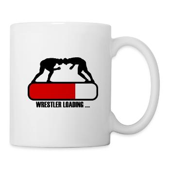 Wrestler Wrestling - Loading to - Mug - white - Right