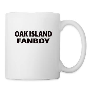 OAK ISLAND / TREASURE HUNTING: Oak Island - Tasse - Weiß - Rechts