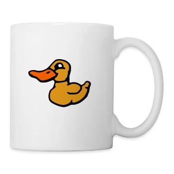 Costume de bec de canard pour enfants - Mug blanc - blanc - Droite