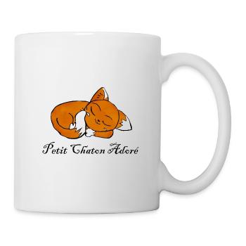Red cat - Mug - white - Right