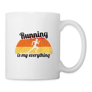 Running - is everything to me - Mug - white - Right