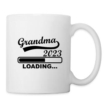 Oma 2023 loading - Tasse - Weiß - Rechts