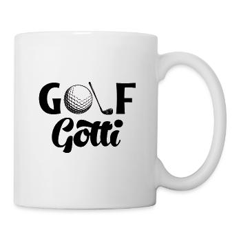 Golf Gotti Golfer Golf - Tasse - Weiß - Rechts