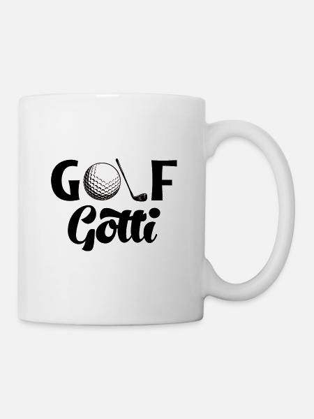 Golf Gotti Golfer Golf - Tasse - Weiß