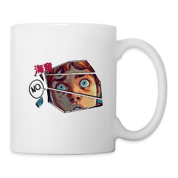 Comics fan! - Tasse - Weiß - Rechts