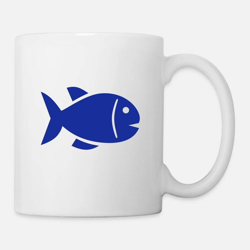 Fisch - Tasse - Weiß