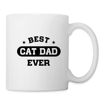 Best Cat Dad Ever - Tasse - Weiß - Rechts