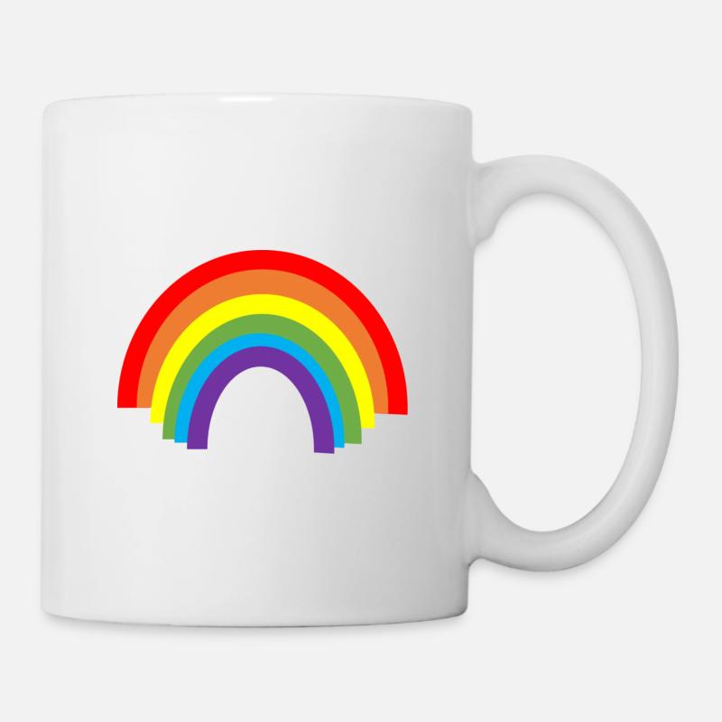 Rainbow - Tasse - Weiß