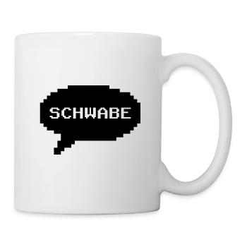 Schwabe Schwaben - Tasse - Weiß - Rechts