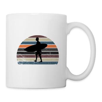 Surfing - Mug - white - Right