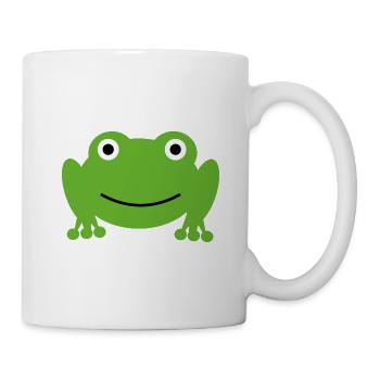Grenouille - Mug blanc - blanc - Droite