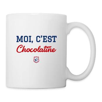Moi, c'est Chocolatine - Mug blanc - blanc - Droite