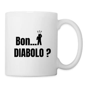Cadeau humour diabolo cirque passion drôle - Mug blanc - blanc - Droite