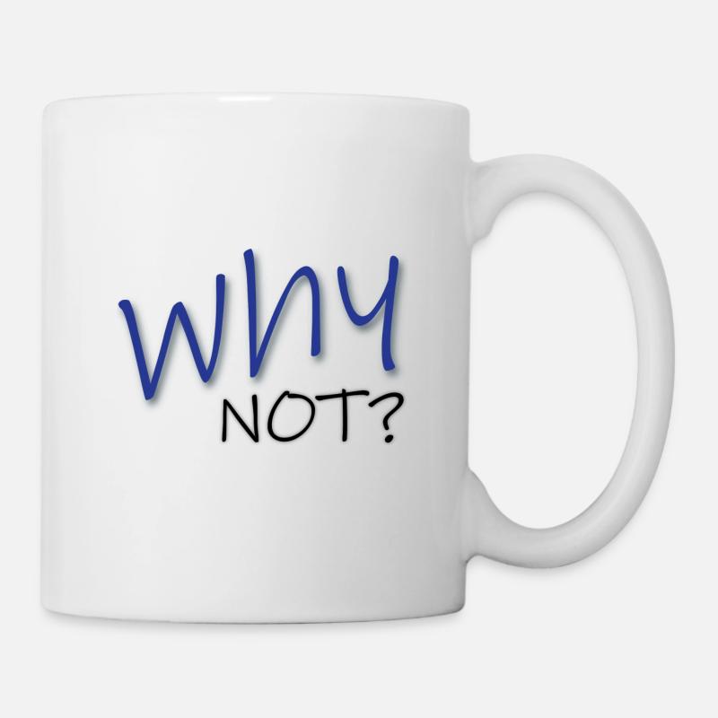 Pourquoi pas? - Mug blanc - blanc