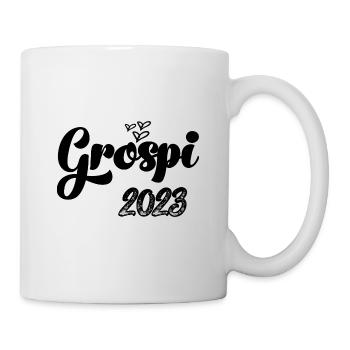 Grospi 2023 Opi Schweiz Hallo Opa Schweiz Baby - Tasse - Weiß - Rechts