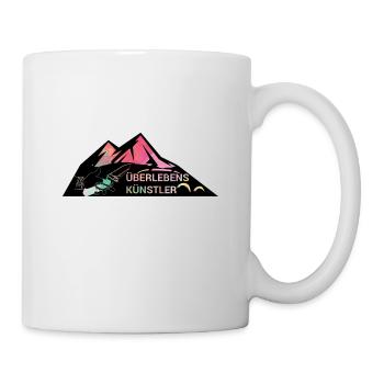 Survival-Ready #Überlebenskünstler - Tasse - Weiß - Rechts