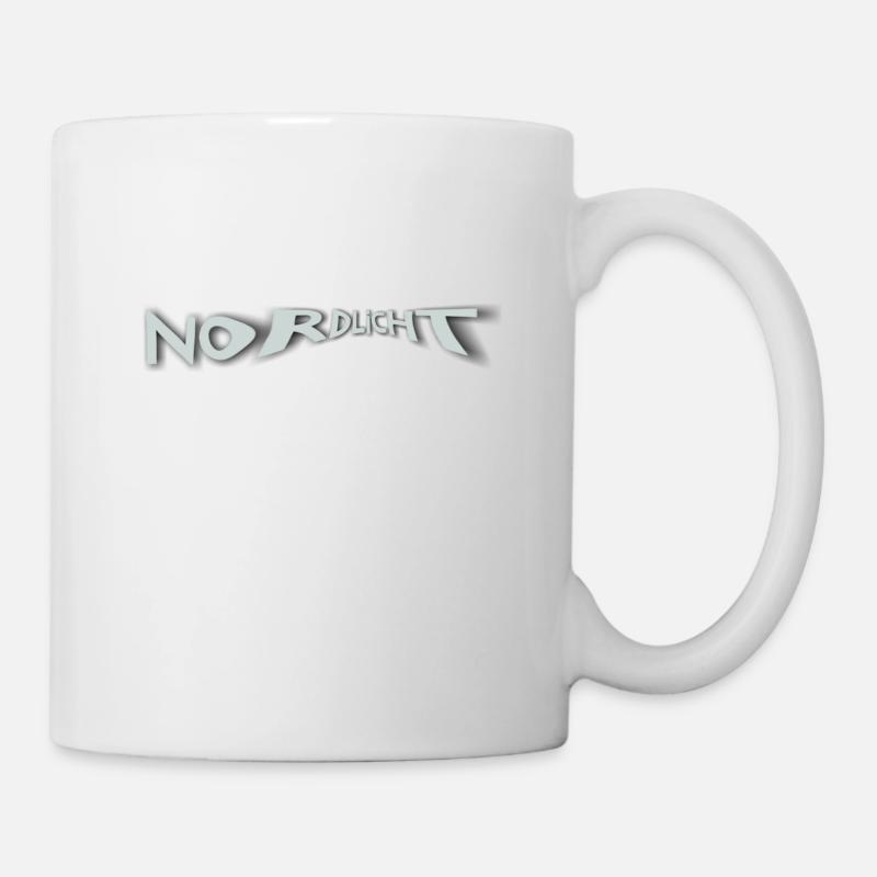 Nordlicht 4 - Tasse - Weiß