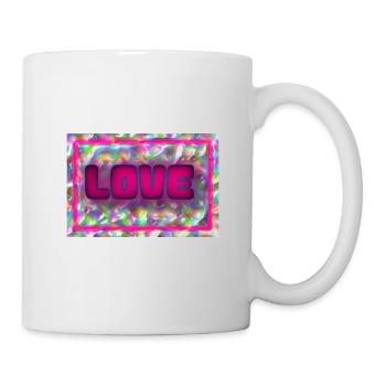 JUST MARRIED. EVJF. SAINT VALENTIN. COUPLE. LOVE - Mug blanc - blanc - Droite