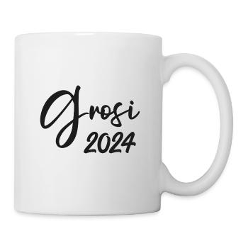 Grosi 2024 Hallo Oma Schweiz Schweizer Oma - Tasse - Weiß - Rechts