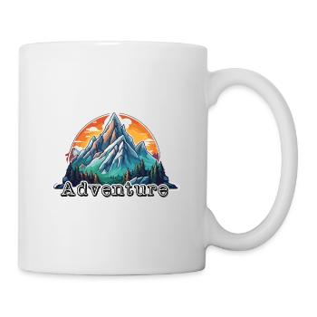 Aventure / Montagne / Pics / Randonnée / Tyrol - Mug blanc - blanc - Droite