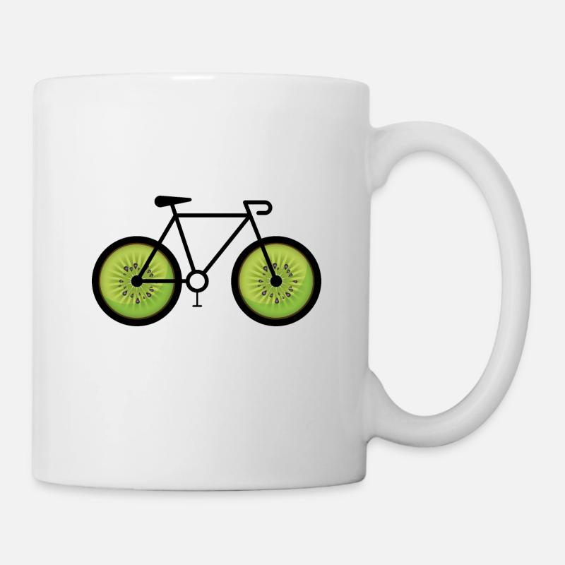Vélo Kiwi - Mug blanc - blanc