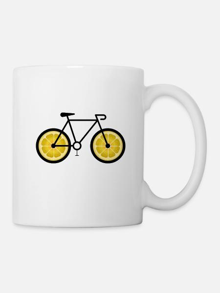 Vélo Citron - Mug blanc - blanc