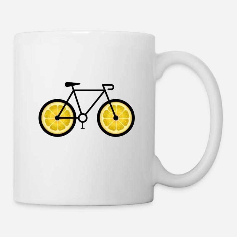Bicycle Lemon - Mug - white