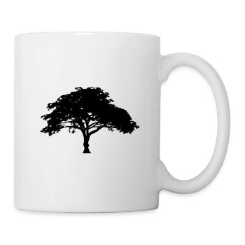 Baum - Tasse - Weiß - Rechts