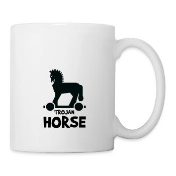 Trojan Horse - Premium Design - Mug - white - Right