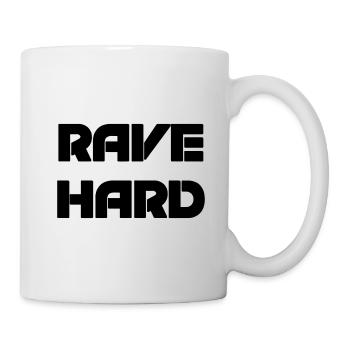 Rave Raver Techno - Mug blanc - blanc - Droite