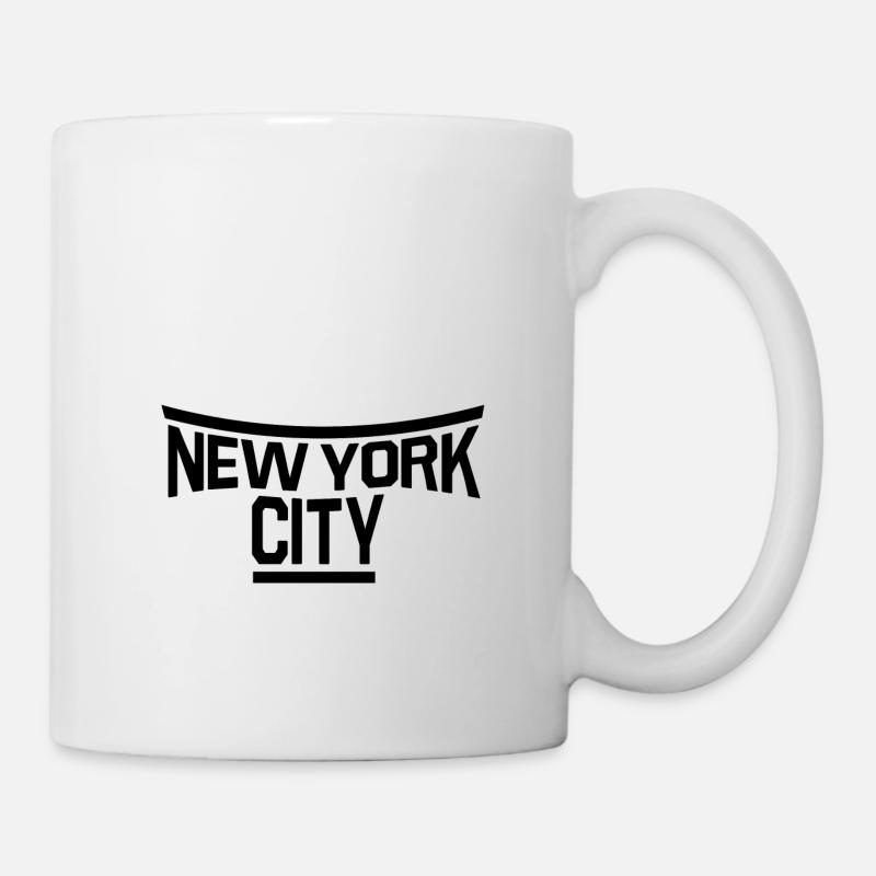 New York Lettering - Premium Design - Mug - white