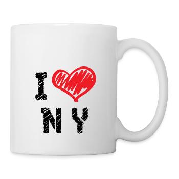I Love New York - Premium Design - Mug - white - Right