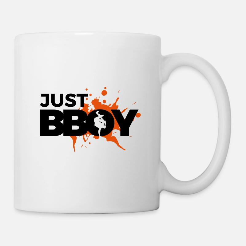 Breakdance Einfach B-Boy Breakdance Dance - Tasse - Weiß