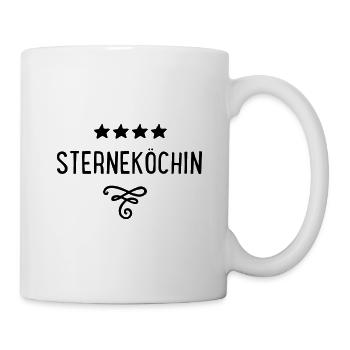 sterneköchin - Tasse - Weiß - Rechts