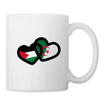 Algerien & Palästina - Tasse - Weiß - Rechts