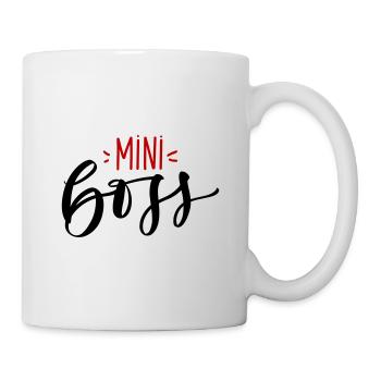 Boss Kleiner Chef Chefin Baby Kinder - Tasse - Weiß - Rechts
