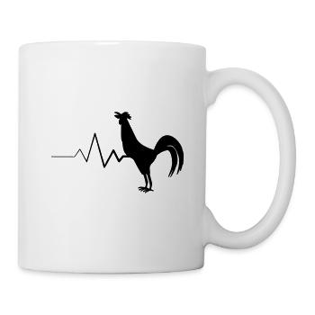 Chicken lovers - Mug - white - Right