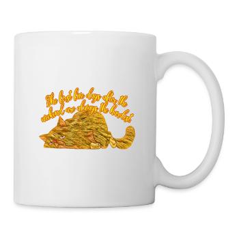 Wochenende - Tasse - Weiß - Rechts