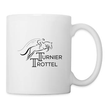 Turniertrottel - Tasse - Weiß - Rechts