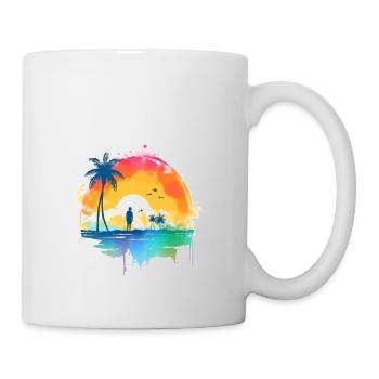 Beach Sunset - Mug - white - Right