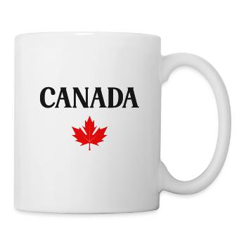 erable canada - Mug blanc - blanc - Droite