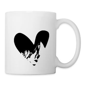 Heart - Mountain - (21) - Mug - white - Right