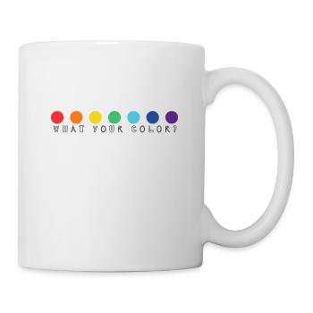 votre couleur - Mug blanc - blanc - Droite